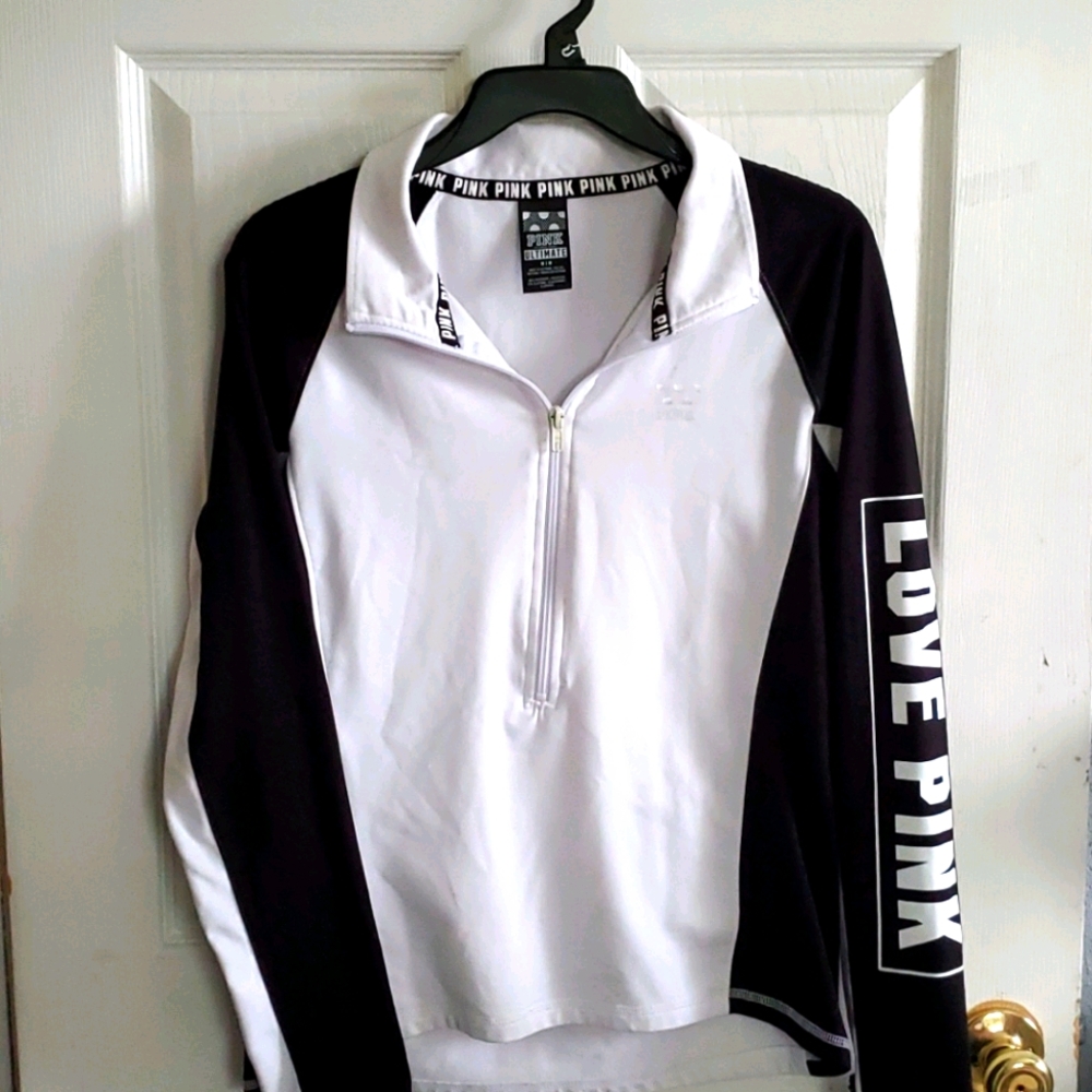 VS PINK black&white Tracksuit🖤🤍